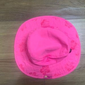 Sun Protection Zone Pink Child Safari Hat